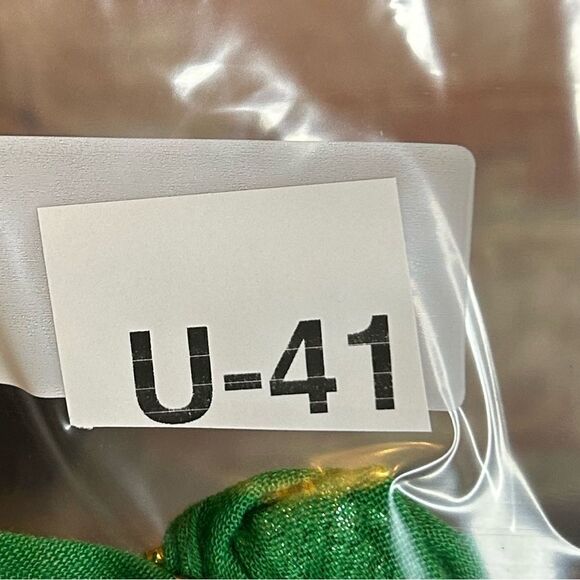 5 for $25🔥Evergreen Enterprise Green & Gold Pineapple Scarf - Picture 4 of 4